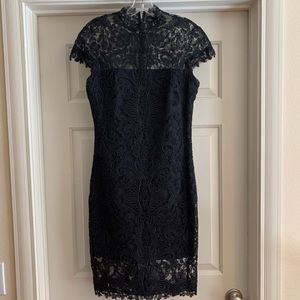 Tadashi Shoji Black Cocktail Dress size 10P